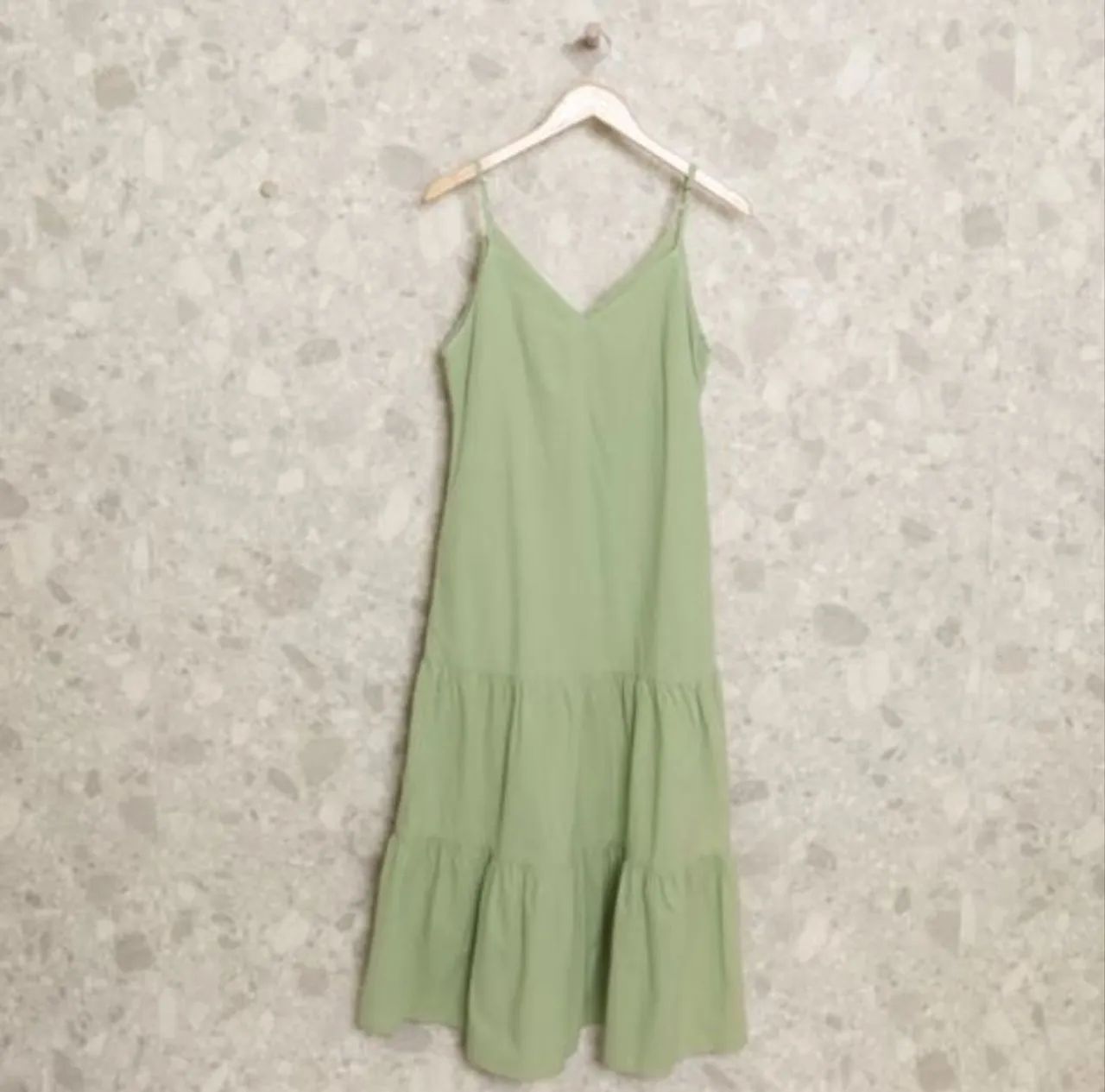 Vestido longo da Shoulder - Foto 3