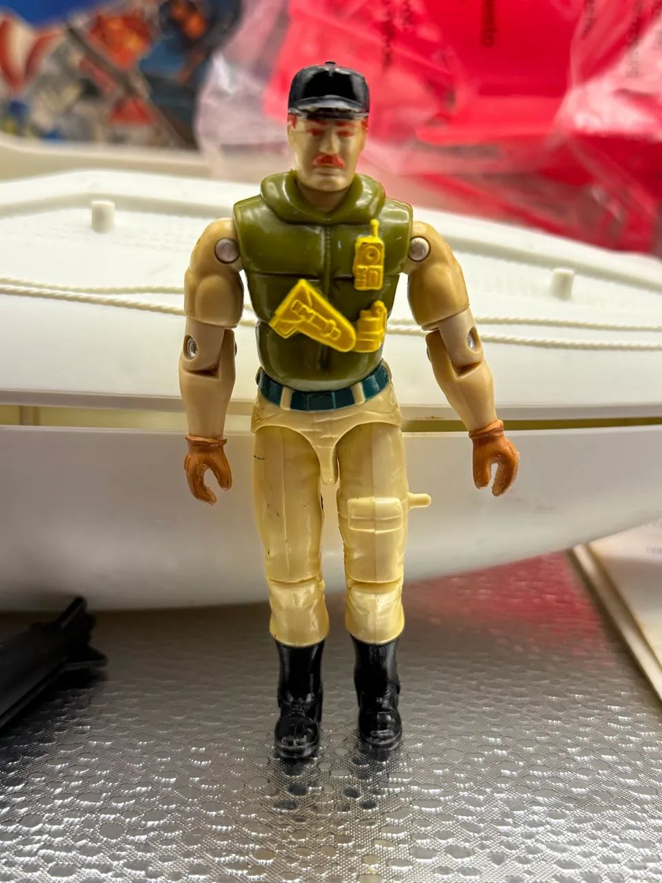 Gi Joe Battle Corps SHARK 9000 com piloto Cutter - 1993