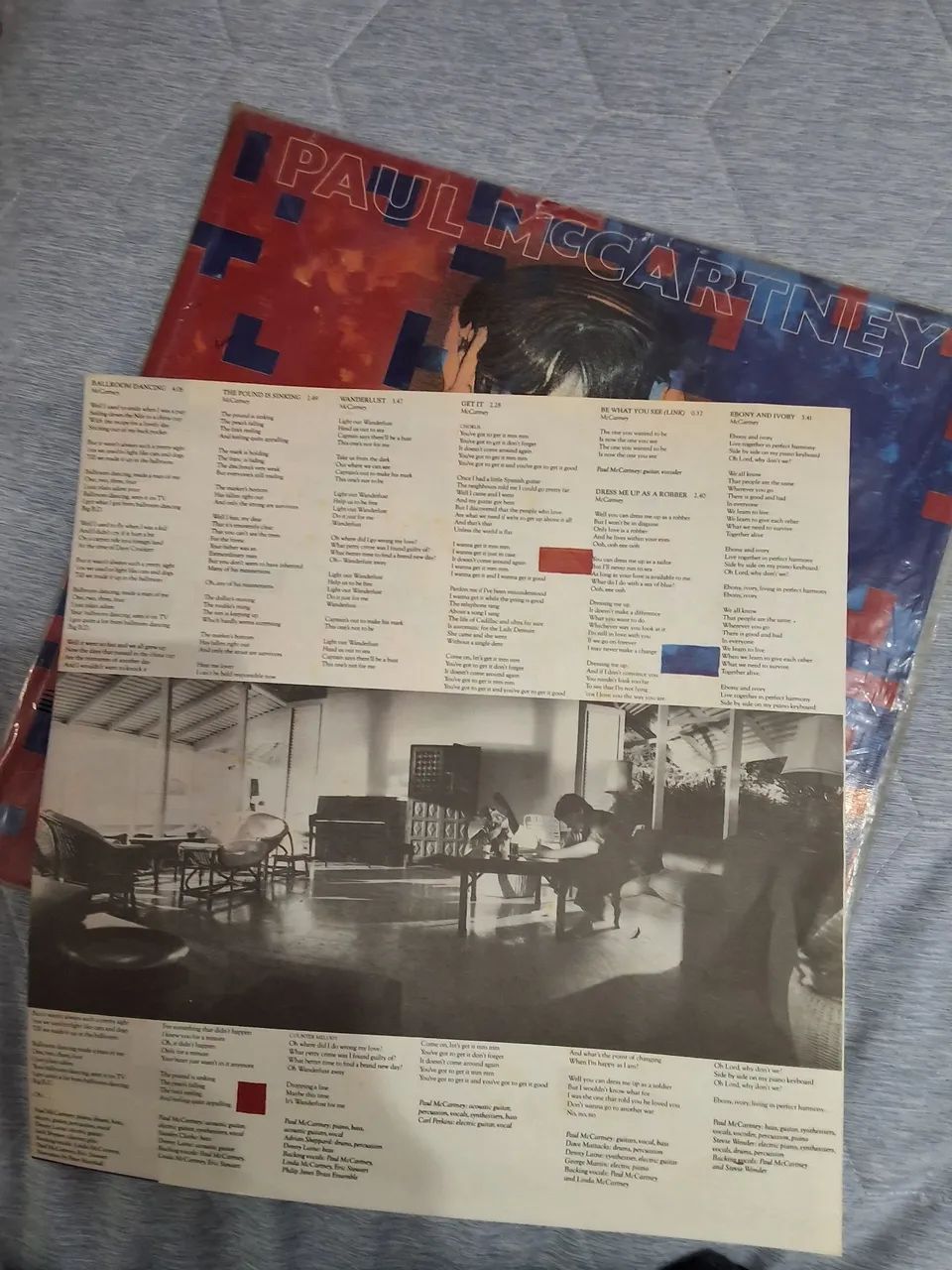 LP PAUL McCartney. TUG OF WAR 1982 - Foto 3