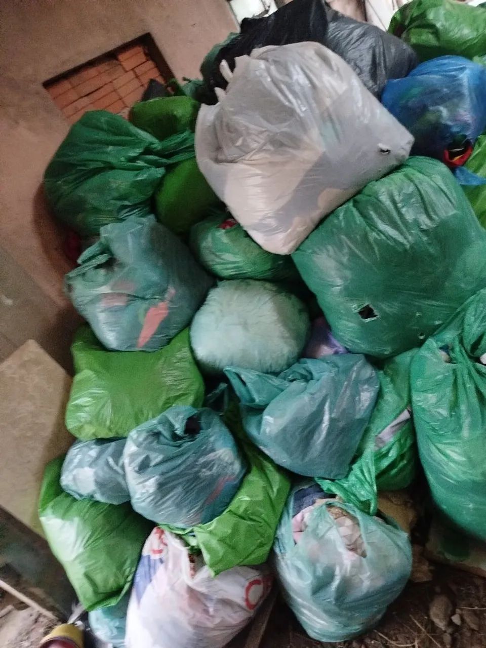 Estoque de roupas