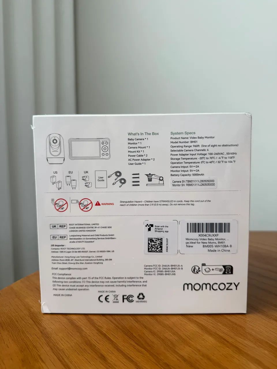 Babá Eletrônica Momcozy BM01 HD 1080p - Foto 2