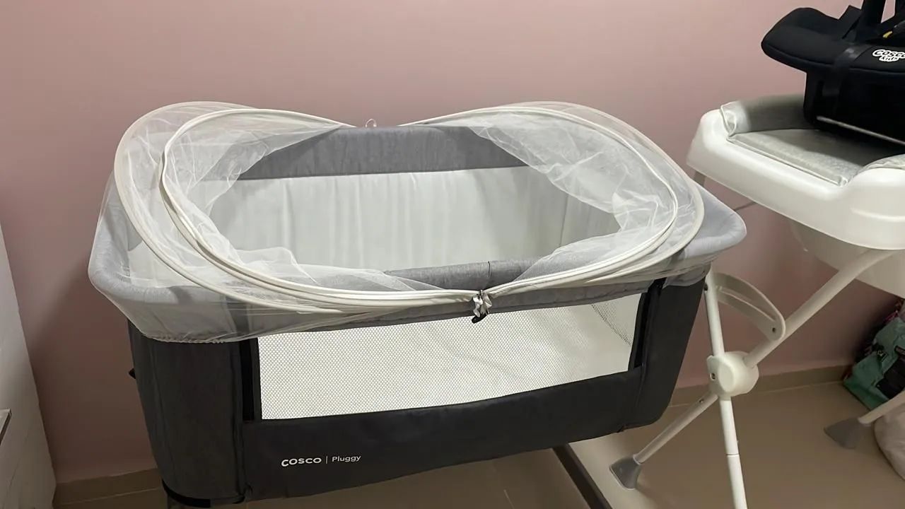 Berço portátil cobed com mosquiteiro 