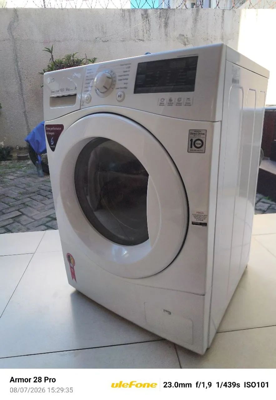 Lava e Seca LG 10.5 KG SEMI NOVA  - Foto 2