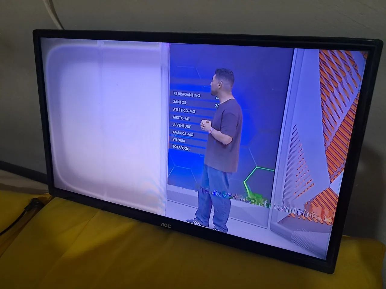 Tv aoc com defeito  - Foto 2