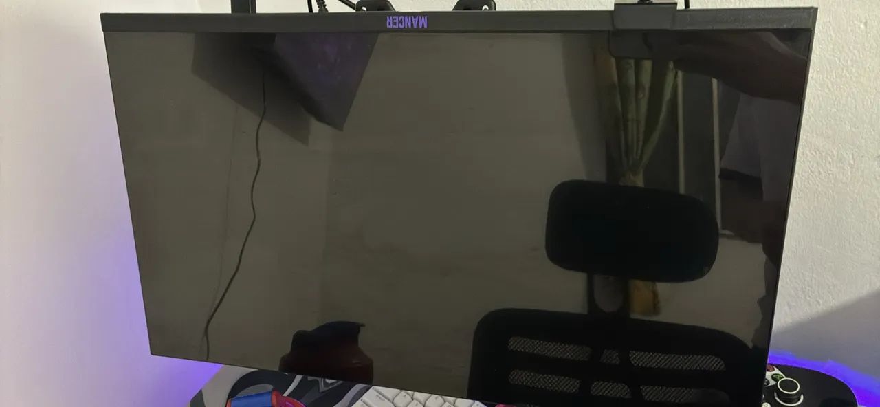 VENDO MONITOR MANCER 100hz 24 POLEGADAS NOVINHO, (LEIA A DESCRIÇÃO) - Foto 3