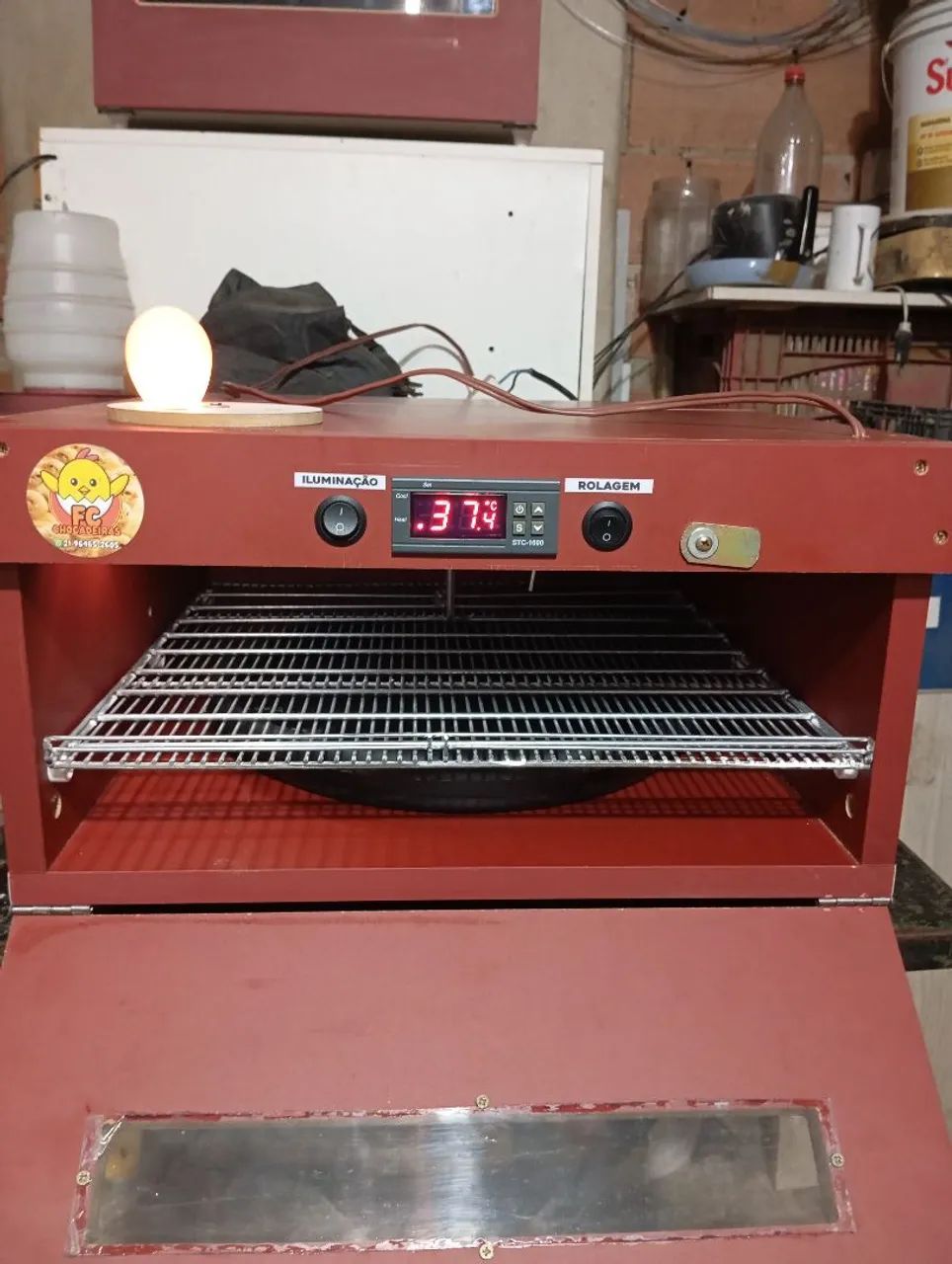 Chocadeira automática com ovoscópio  - Foto 3