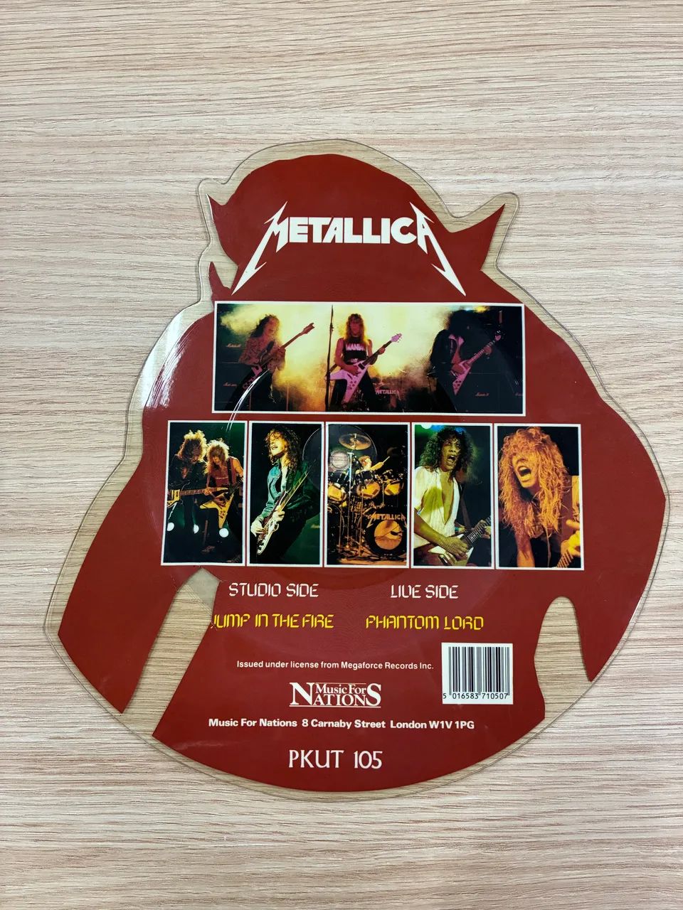 Metallica Vinil Raro 