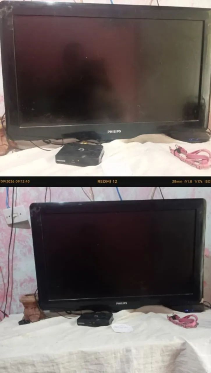 Televisão Philips sem nenhum problema  300r mas tem conversa 