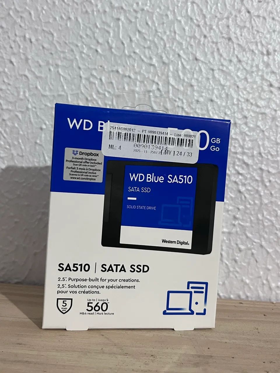 Ssd wd Blue 500 gb 