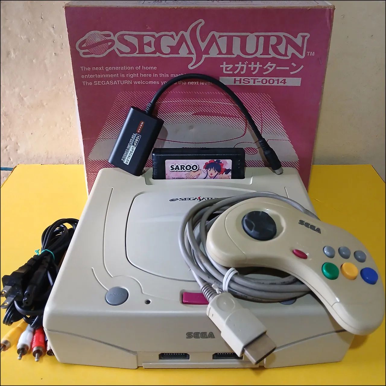 Console Sega Saturn + Saroo
