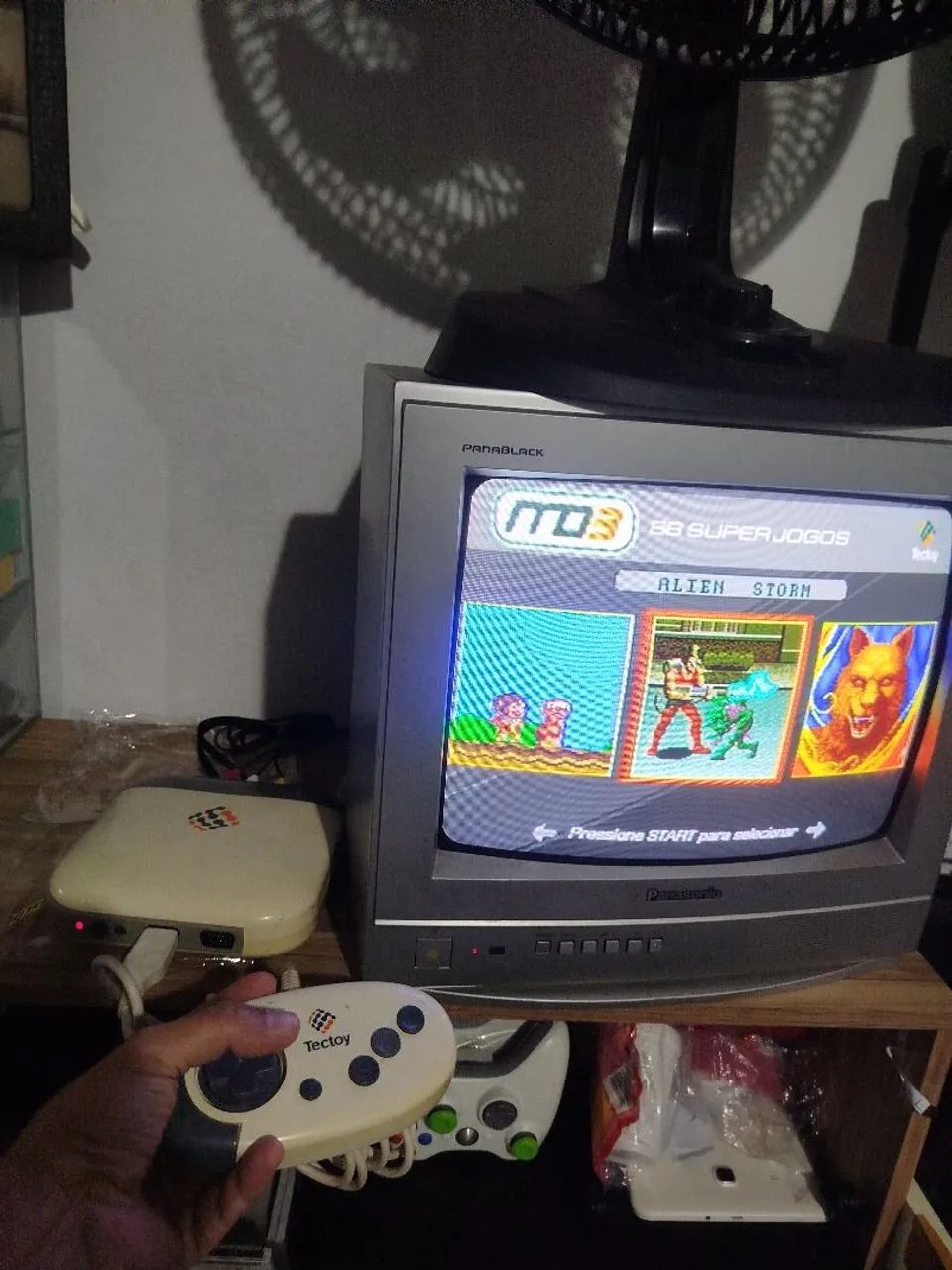 Mega Drive com 86 jogos  - Foto 3