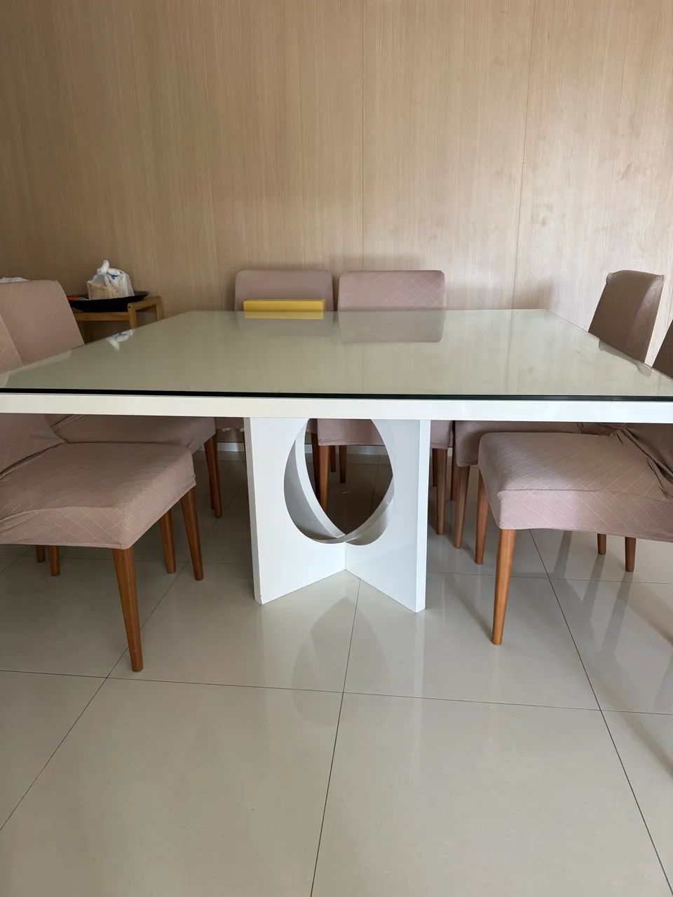 Mesa laqueada com cadeiras  - Foto 3