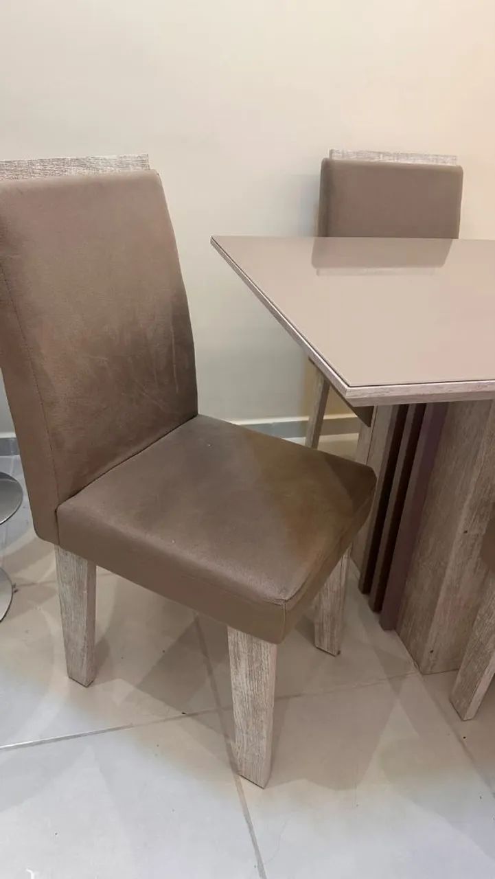 Mesa de jantar  de vidro  - Foto 4