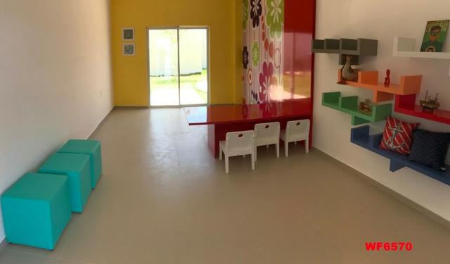 CA1723 Condomínio Marbela, casa duplex, 4 suítes, semi mobiliada, área de lazer completa - Foto 20