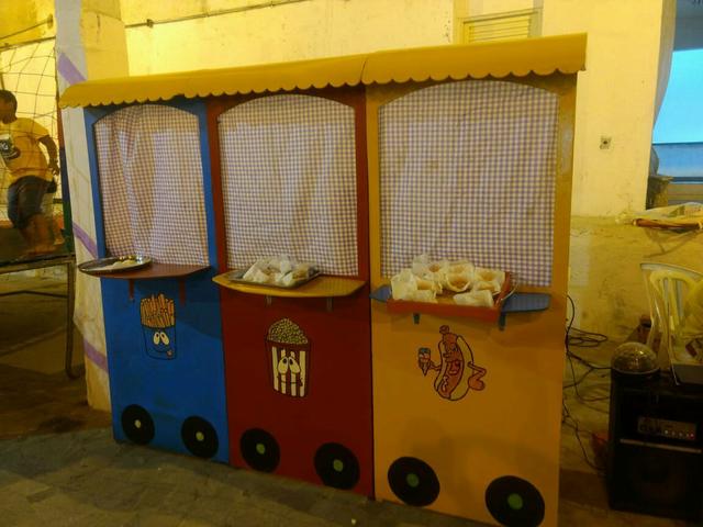 Trem de lanches 450