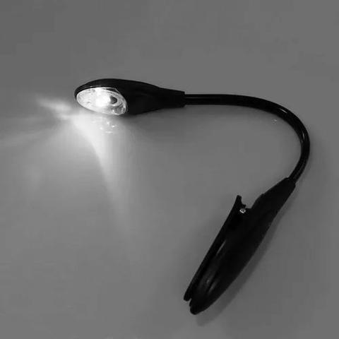 Led Booklight Clip De Luz Para Leitura Livros & Música - Foto 3