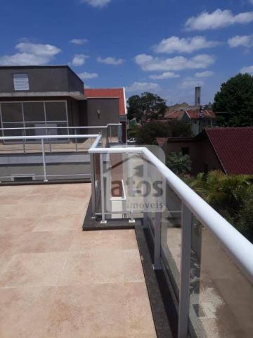 Excelente sobrado com arquitetura moderna no bairro boqueirão - Foto 12