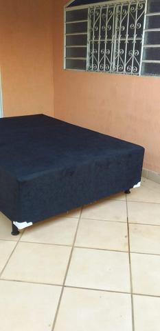 Cama box semi ortopédica casal, Nova - Foto 2