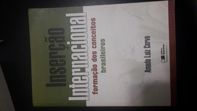 Livro Inserção Internacional formação dos conceitos brasileiros