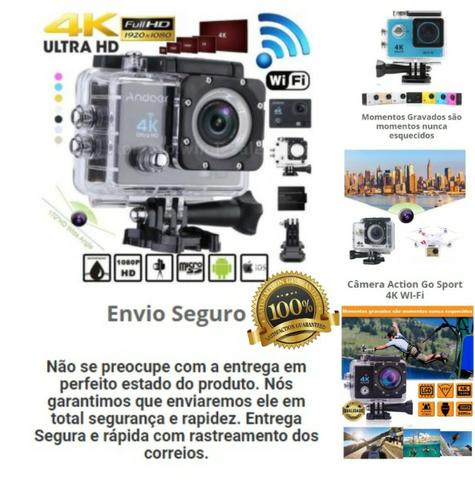 Camera Esportes Radicais Ultra HD 4K