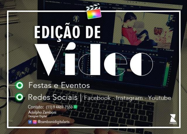 Edição de vídeo