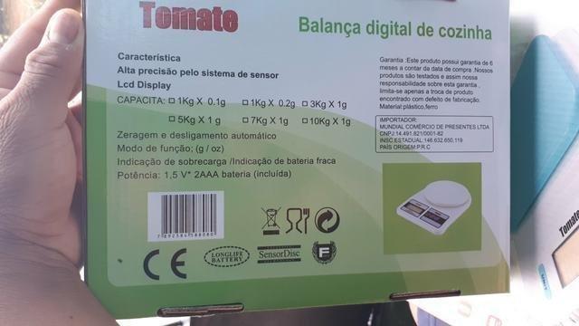 Balança para Cozinha, Dieta etc. 1g a 10 kilos , Leia a Descrição. - Foto 2