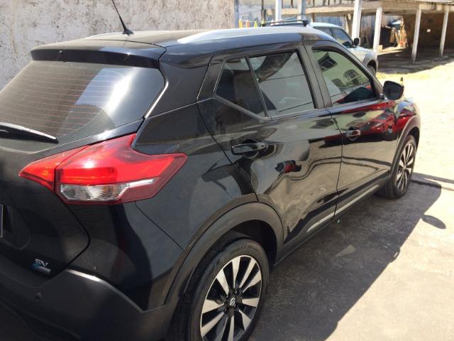 Nissan Kicks Sv 1.6 16v FlexStar 5portas Aut Preto Banco de Couro - Foto 3