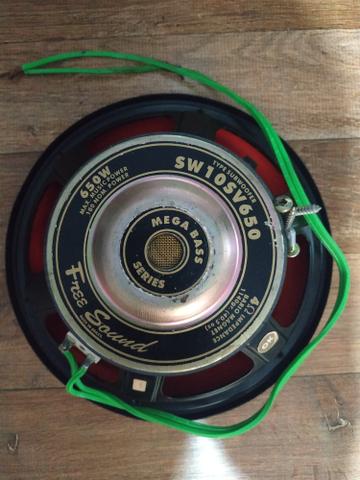 Subwoofer 10 polegadas