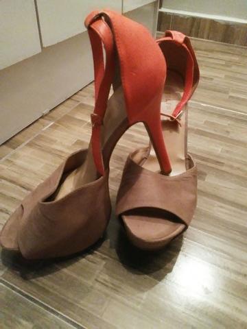 Sandalia Nude e Rosa - Foto 2