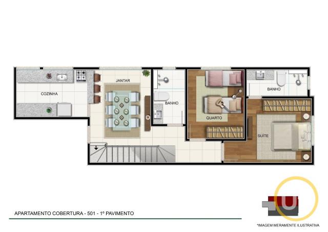 Apartamento à venda com 2 dormitórios em Gutierrez, Belo horizonte cod:UP6983 - Foto 2
