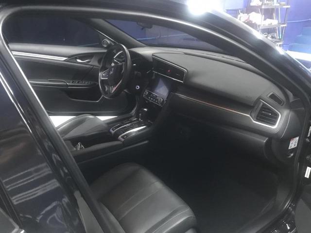 Honda Civil EXL, 2017, preto Batmóvel. Único Dono. Maravilhoso - Foto 7