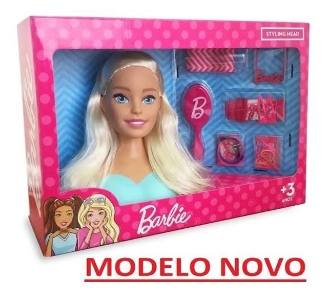 Boneca Bárbie Busto + Kit Acessórios Pupee Mattel - Whatssap *