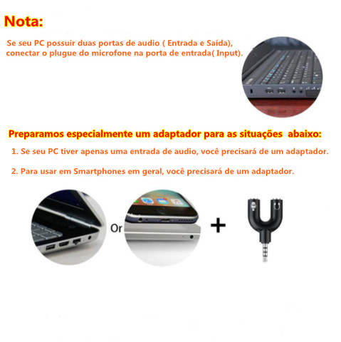 Microfone Condensador Com Tripé e Filtro Anti Puff - Foto 6