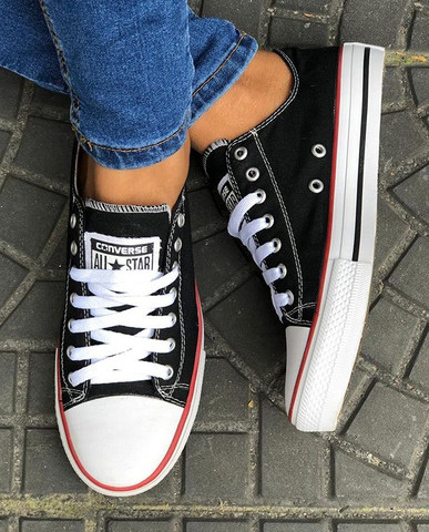 roupas com tenis all star