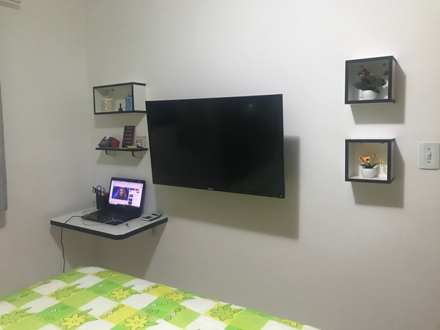 Nichos, prateleira e mesa de estudo - Foto 4