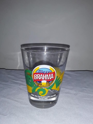 Copo cerveja chopp Brahma Copa das Confederações da Fifa Brasil 2013
