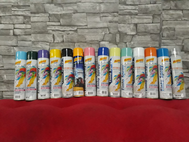 Tintas spray