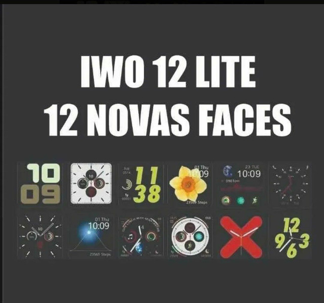 SMARTWATCH RELÓGIO INTELIGENTE IWO 12 LITE - Foto 4