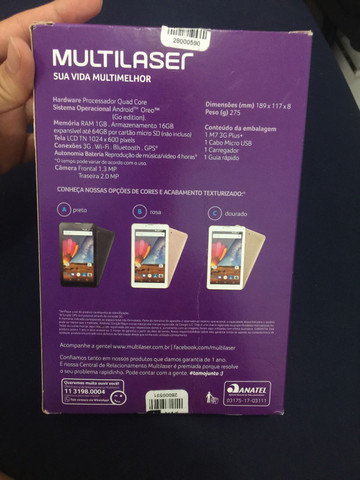 Tablet multilaser novo - Foto 3