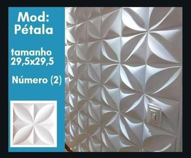 Promoção imperdível placas de gesso 3D direto da fábrica