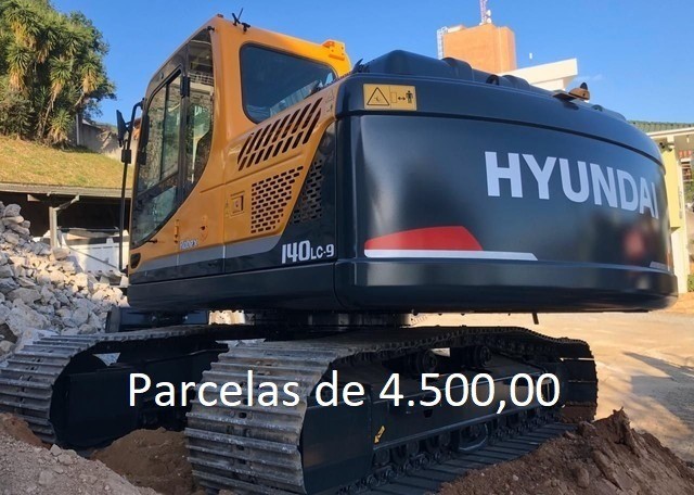 Escavadeira Hidráulica Hyundai 140 lc-9 2020 Entrada mais Parcelas com Contrato de Serviço - Foto 6