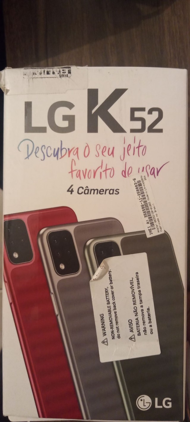 Troco LG K52 por iPhone 7