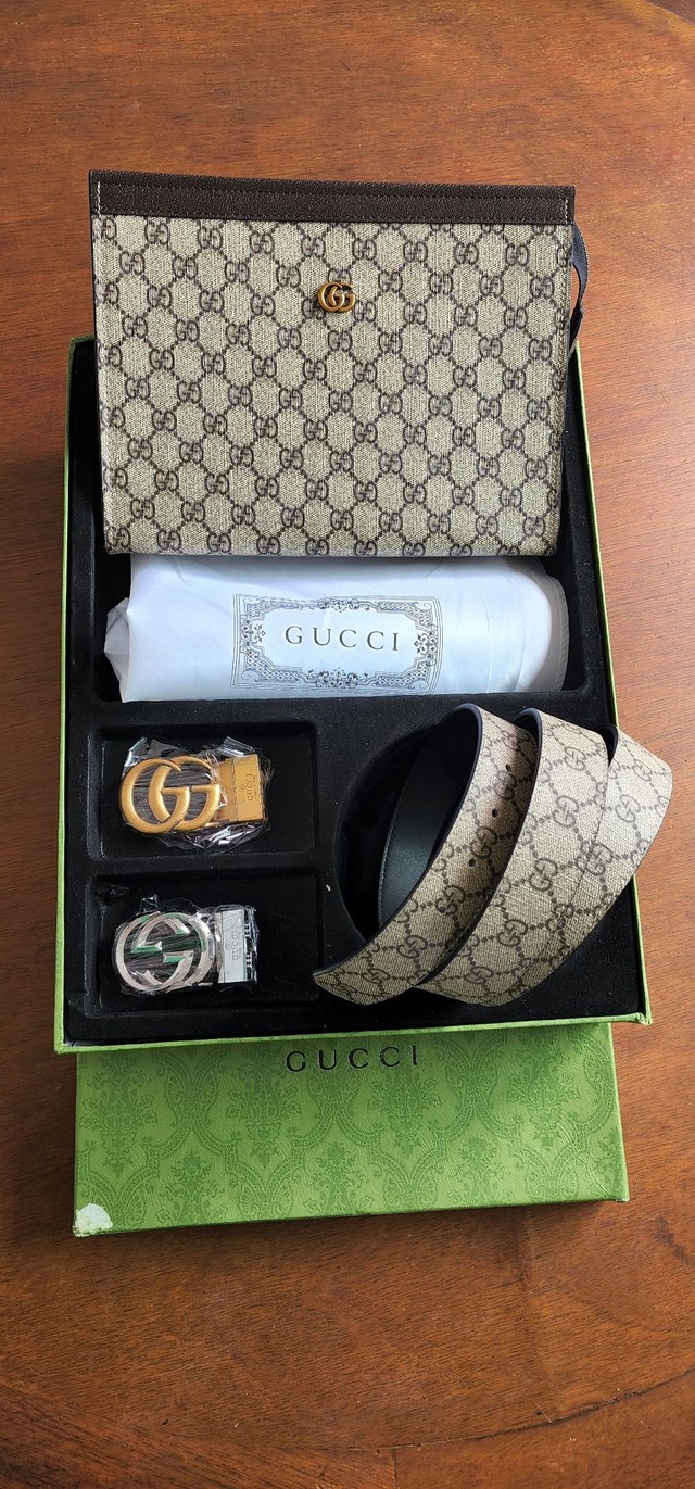 Kit Gucci cinto e Bolsa 