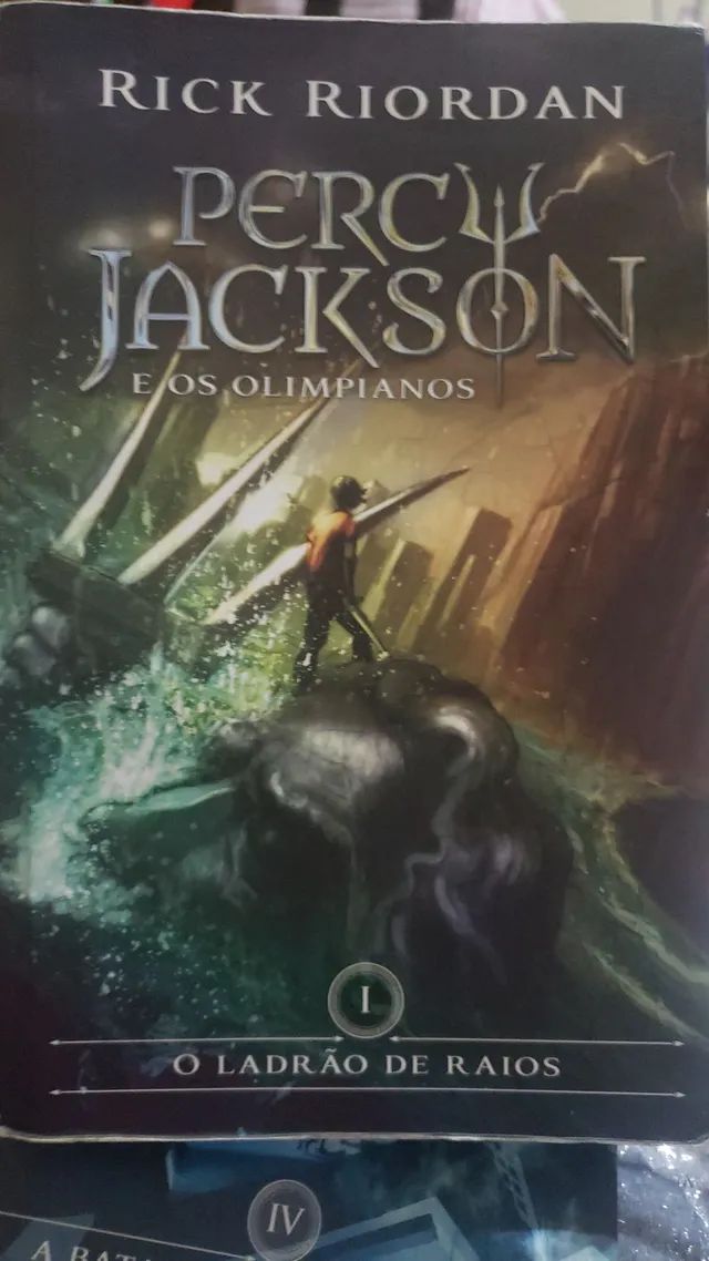 Livros percy jackson