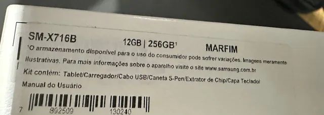 Samsung Galaxy Tab S9 5G Marfim 12/256gb  - Foto 3