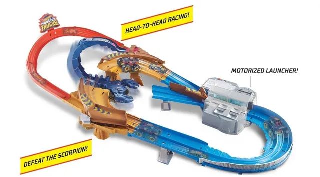 Pista Hot Wheels Oficina Mecânica Motorizada Pneus - Mattel