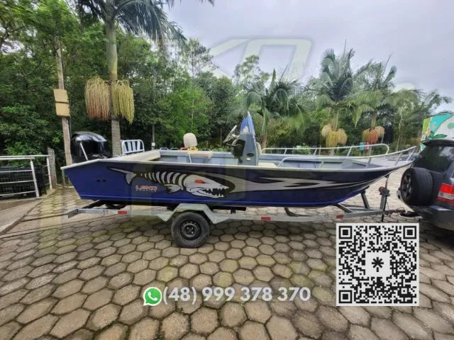 Barco Oceania 2018 Mercury 60Hp 4T Reboque 2020 Galvanizado - Foto 3