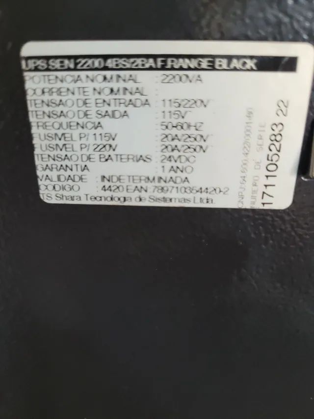 Nobreck estabilizador senoidal 2200va - Foto 2