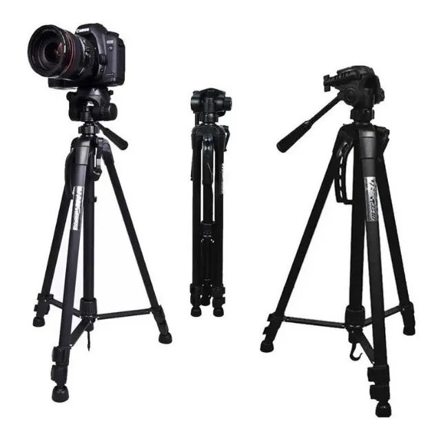 Tripé Universal Com Nível para Celulares Câmeras 1,80m (Jk eletronicos) - Foto 3