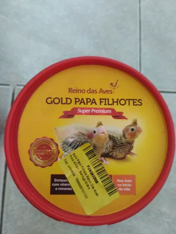 Ração Gold Papa Filhotes 400g Reino Das Aves